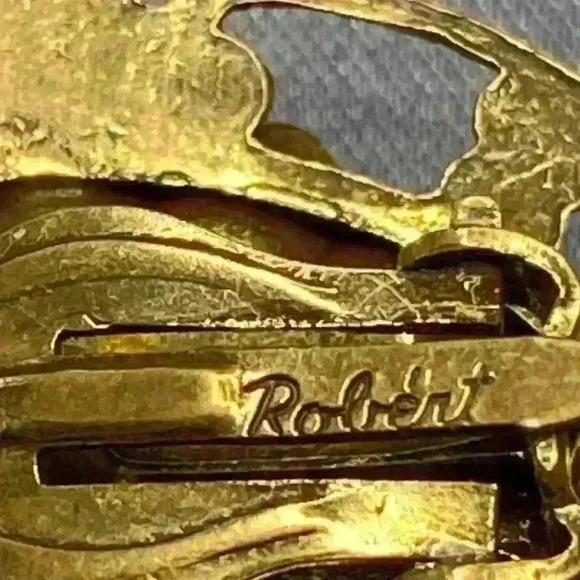 Original by Robert Vintage Custom Costume Jewelry Earrings Clip-ons - Picture 2 of 3